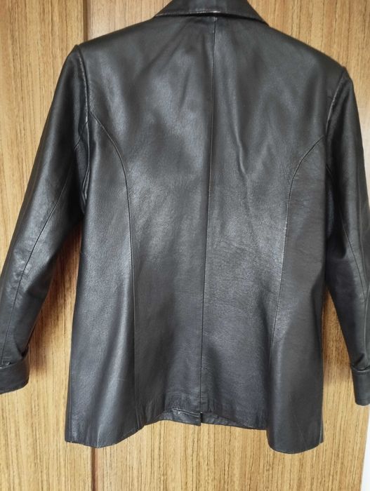 Кожаный пиджак кожа