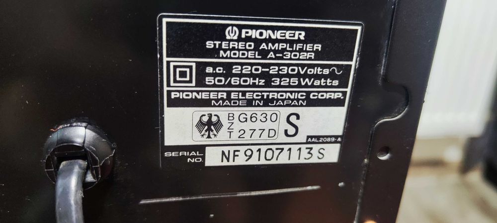 Amplificator Audio Pioneer A-302R Statie Audio