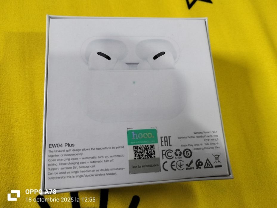 Căști bluetooth.