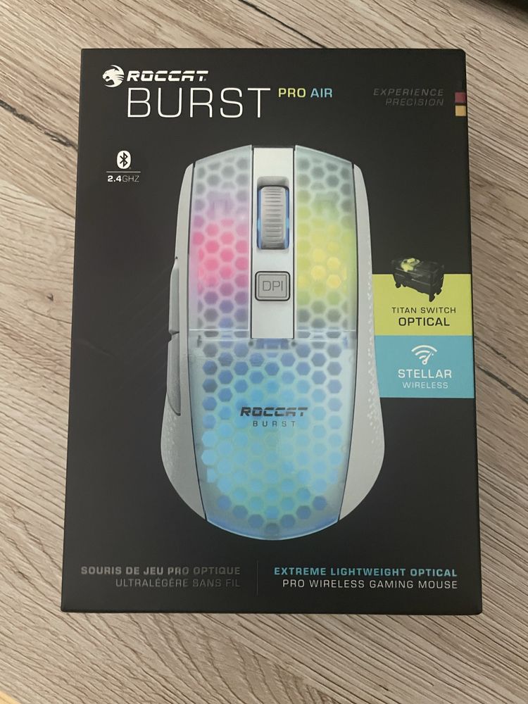 Mouse wireless gaming Roccat B-urst Pro Air