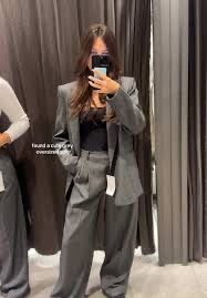 Нов ленен Костюм на Zara