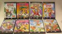 Lot 8 DVD originale TOM si JERRY/72 desene animate/8,6ore.