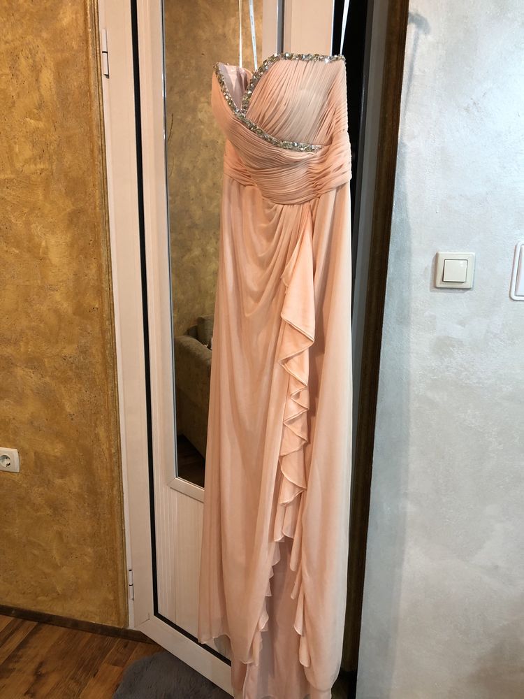 Официална рокля с камъни