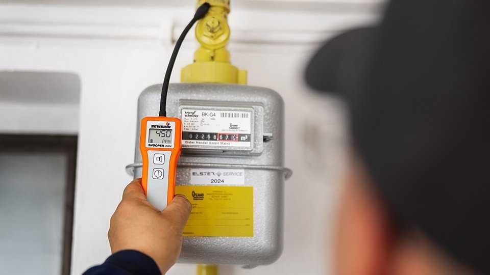 Detector profesional scurgeri gaze Sewerin Snooper mini, tip Distrigaz