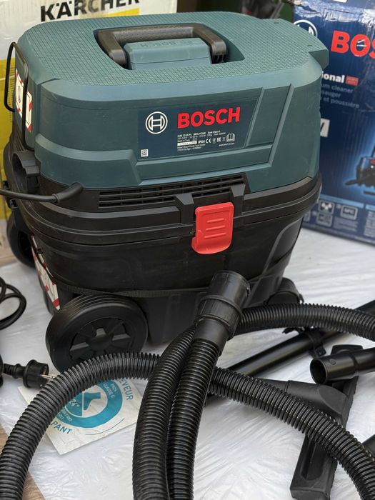 Bosch GAS 12-25 PL - Aspirator umed-uscat, priza scule electrice