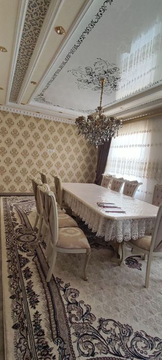 9,5-Соток. Дом. 6-Комн. Участок. Ункурган. Кибрай.