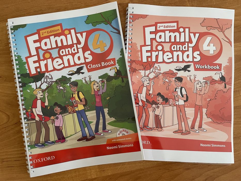 Family and friends 4 class book все уровни