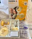 Помпа за кърма Medela Swing Flex + подарък пликчета за кърма Lansinoh