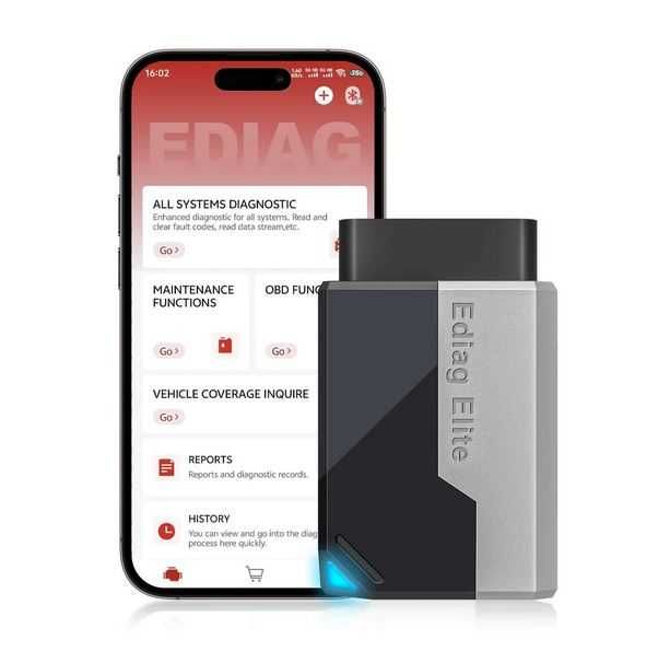 EDIAG ELITE Lifetime Free Updates CANFD All System Diagnostic