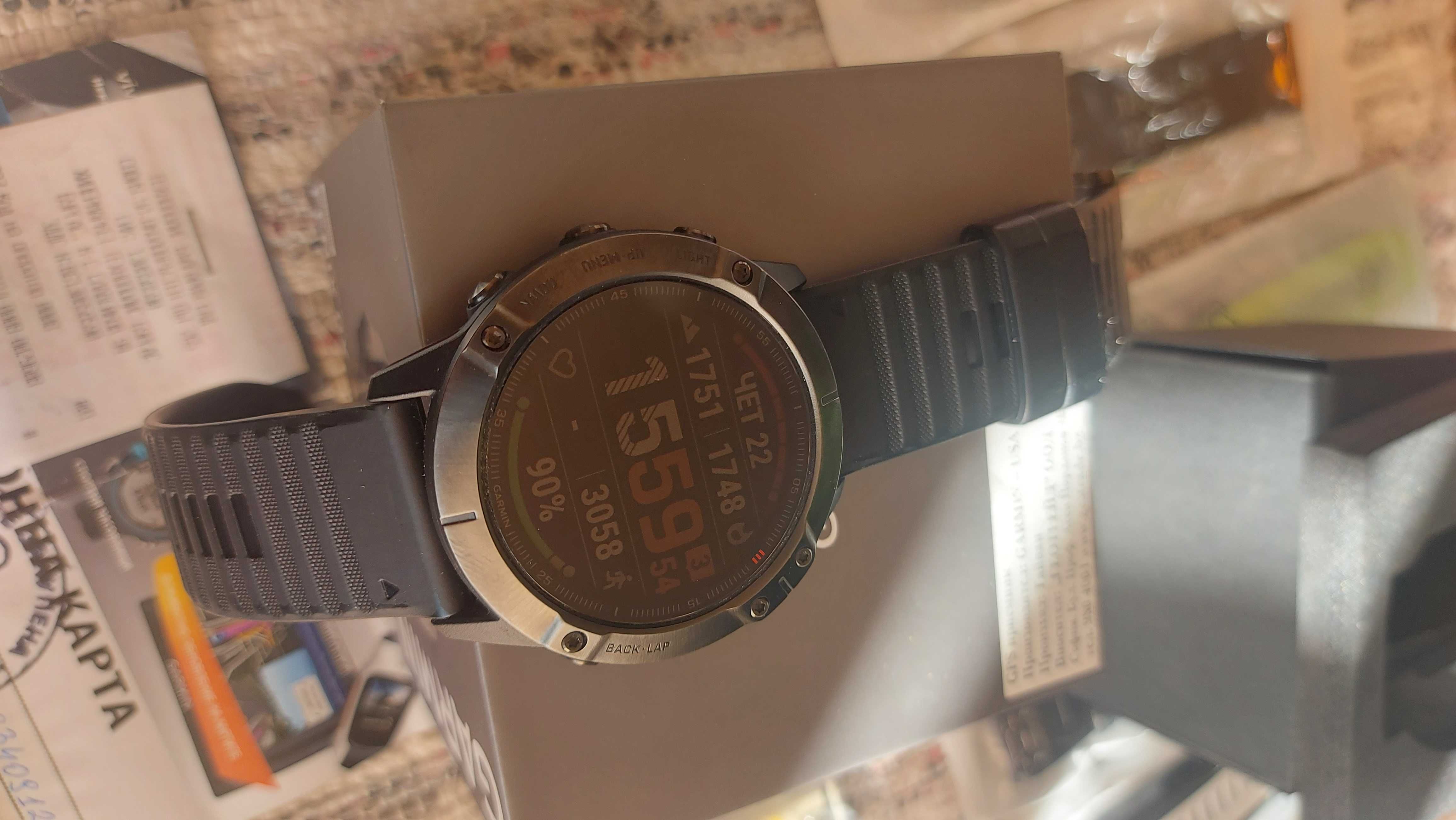 Garmin Fenix 6X Sapphire