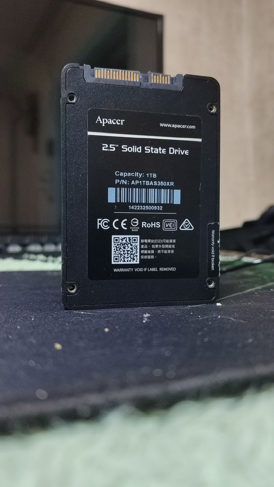 SSD apacer 1Tb AS350X
