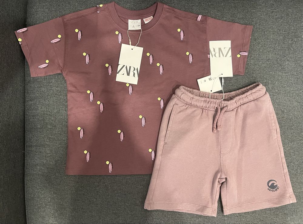 Нов детски летен сет комплект Zara Зара