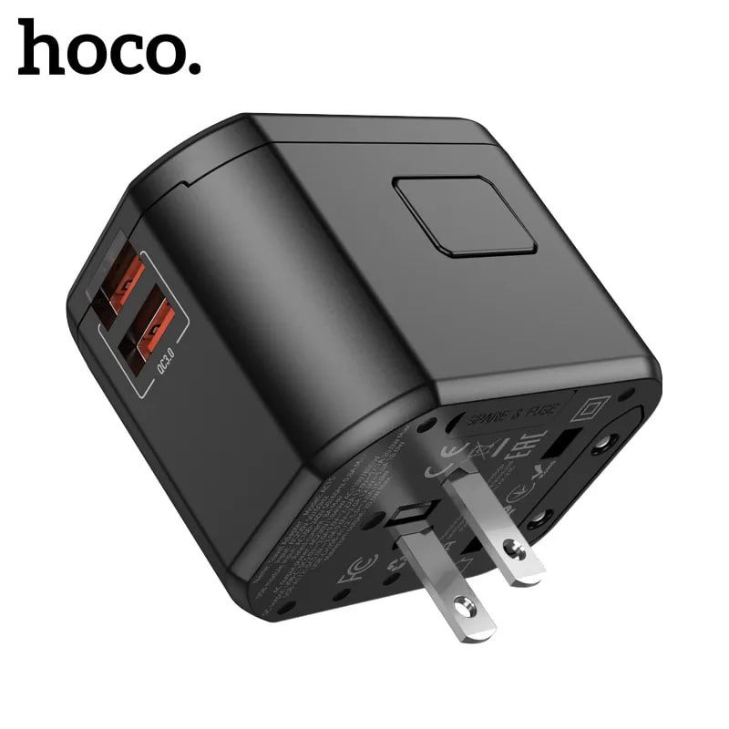 Зарядное устройство Hoco AC15 Universal Travel Adaptor
