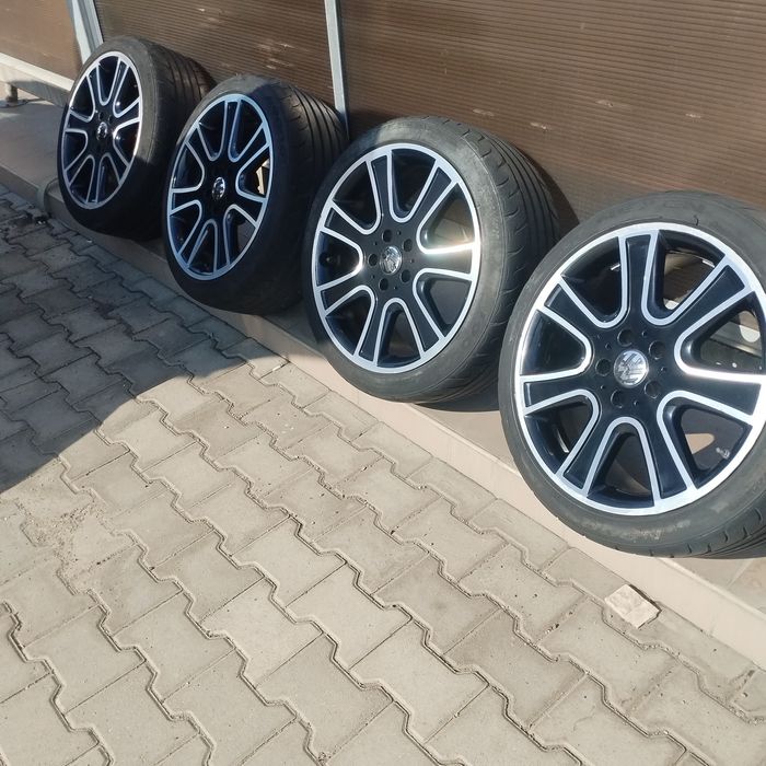 Vând/schimb Jante aliaj bicolore R18 5x112 Passat,Seat,skoda,Audi,Merc