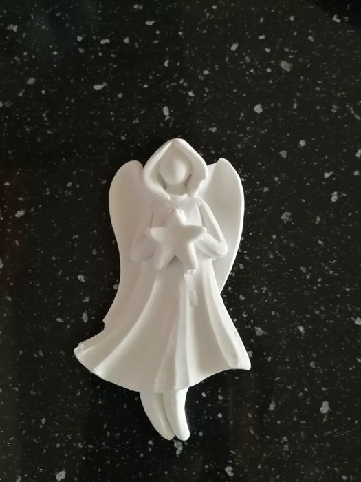 Гипсови фигурки подаръчета за гости заготовки богородица, ангелче мече