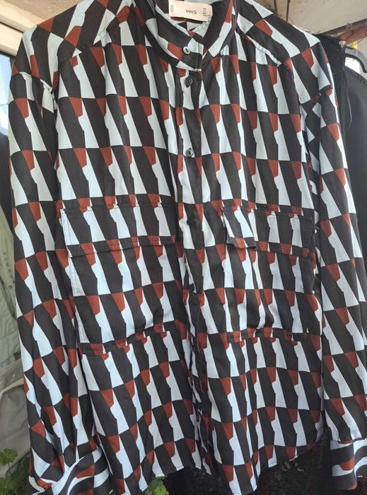 Vand camasa dama Mango, marimea M-L, vascoza, de toamna