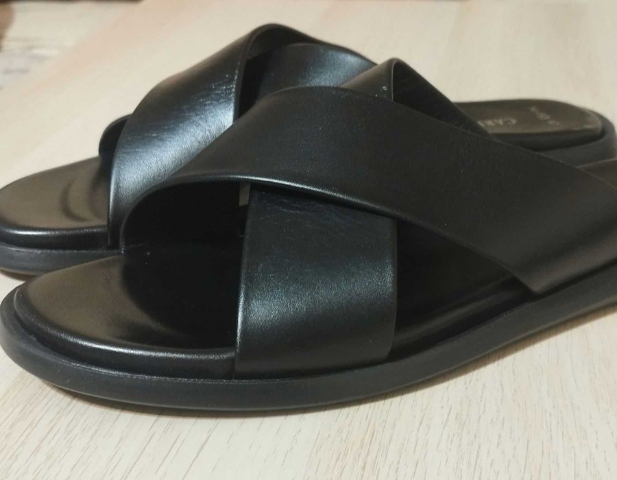 Мъжки кожени чехли