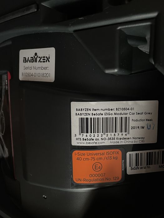 Scoica besafe babyzen