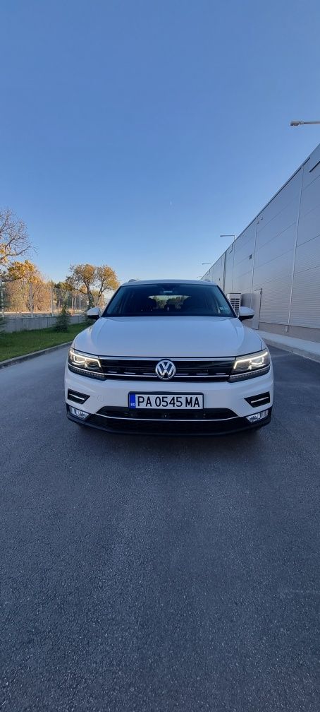 VW tiguan 2.0 190кс. Бензин 2018г. 98000 км.