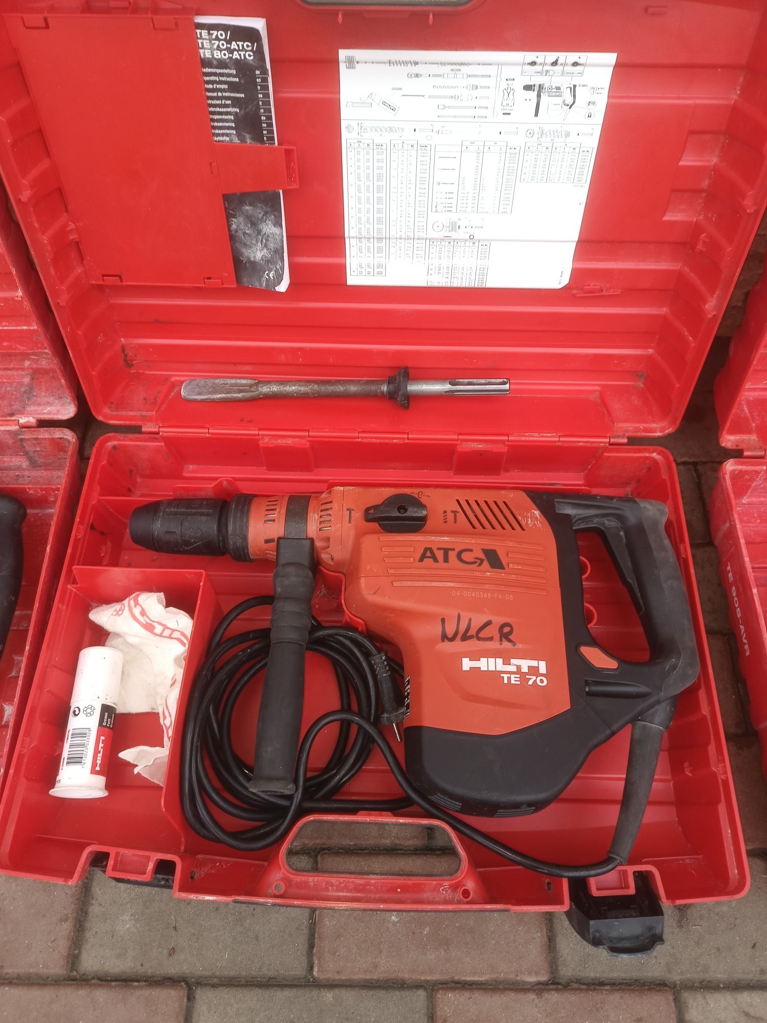 Hilti te 3000, hilti te 70