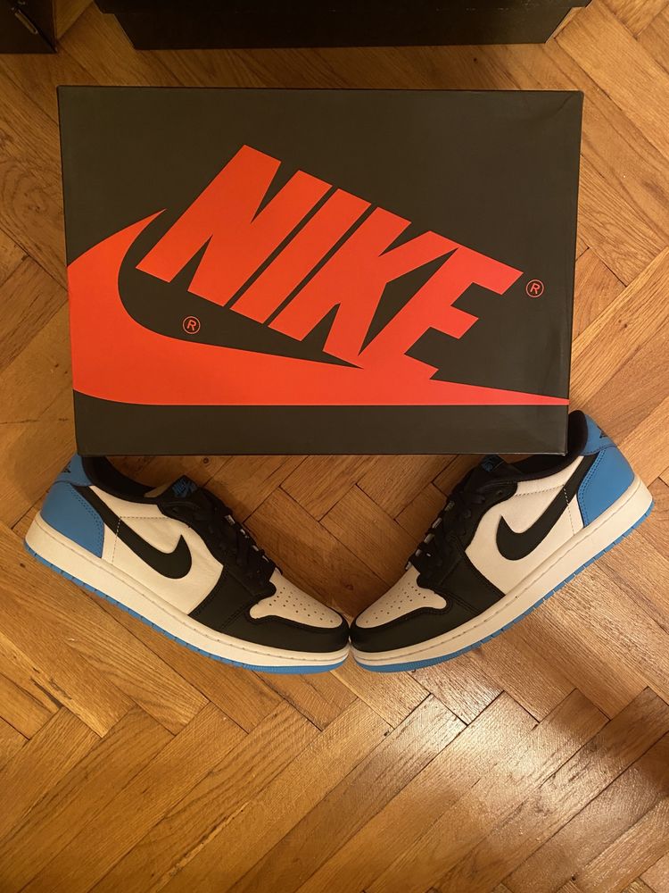 Jordan 1 Low Powder Blue