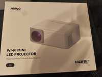 AKIYO O1 Mini LED Portable Projector, Support HD 1080P