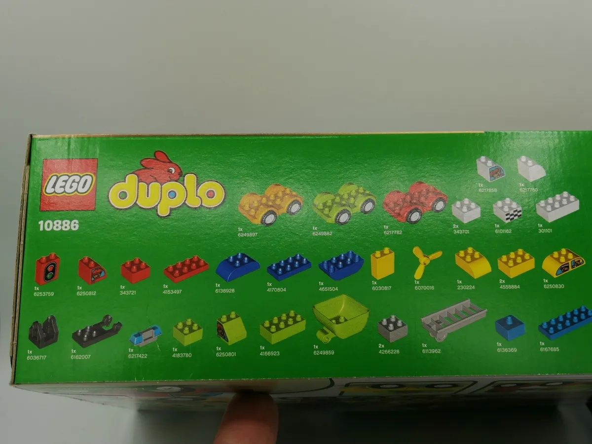 Lego Duplo-Primele mele masini creative, cod 10886, 33 piese