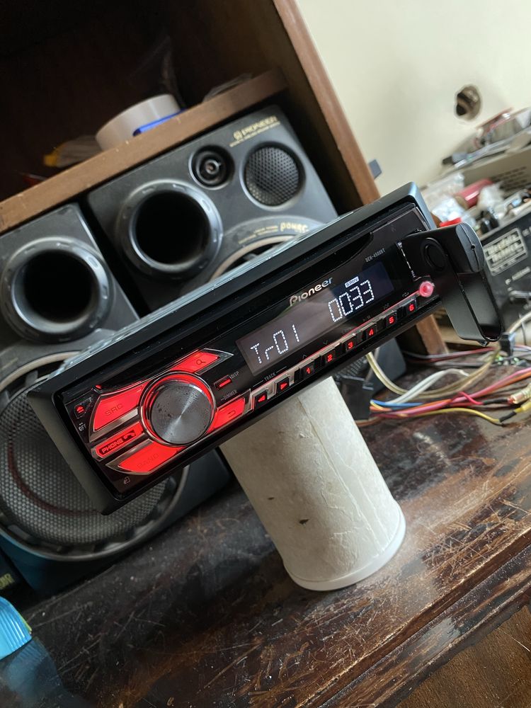 Pioneer deh-4500bt - BLUETOOTH USB CD mp3 радио плеър за кола сд