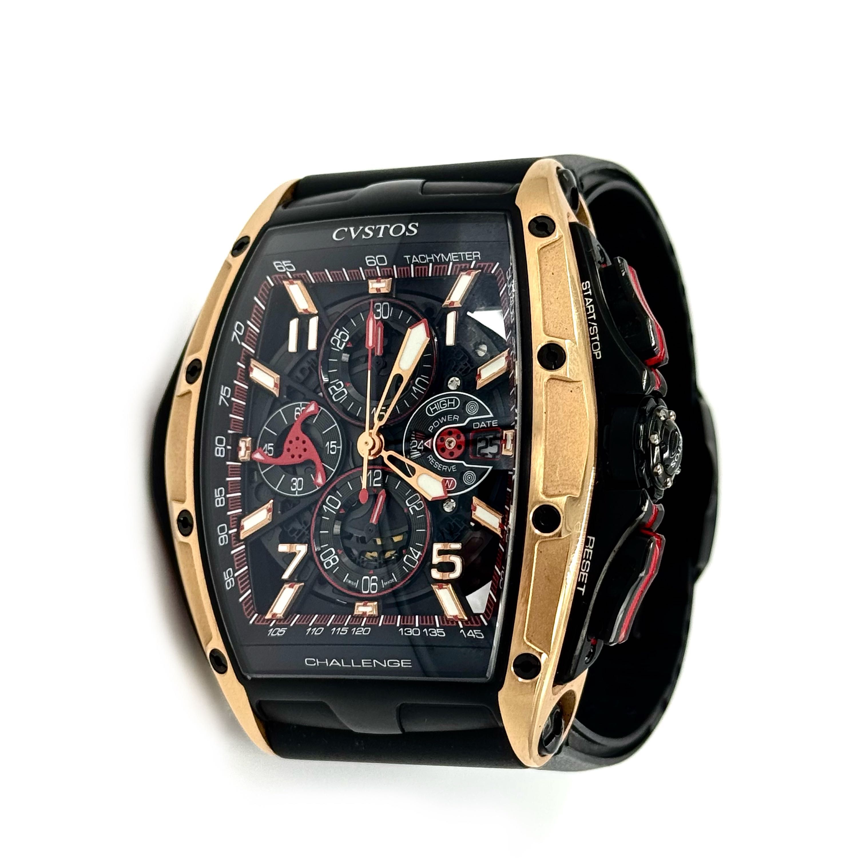 Cvstos CHRONO 5N Red Gold Black TITANIUM