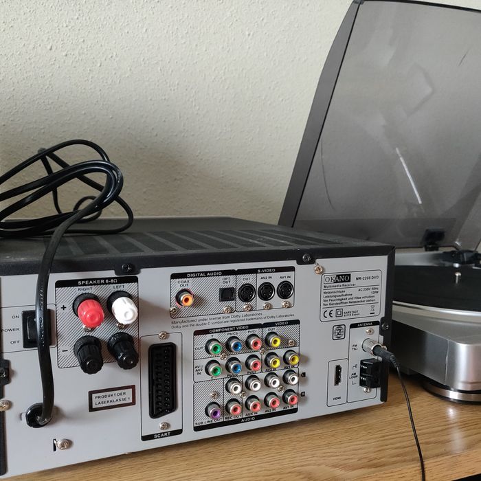 Pick up /amplificator/boxe/dvd/cd player