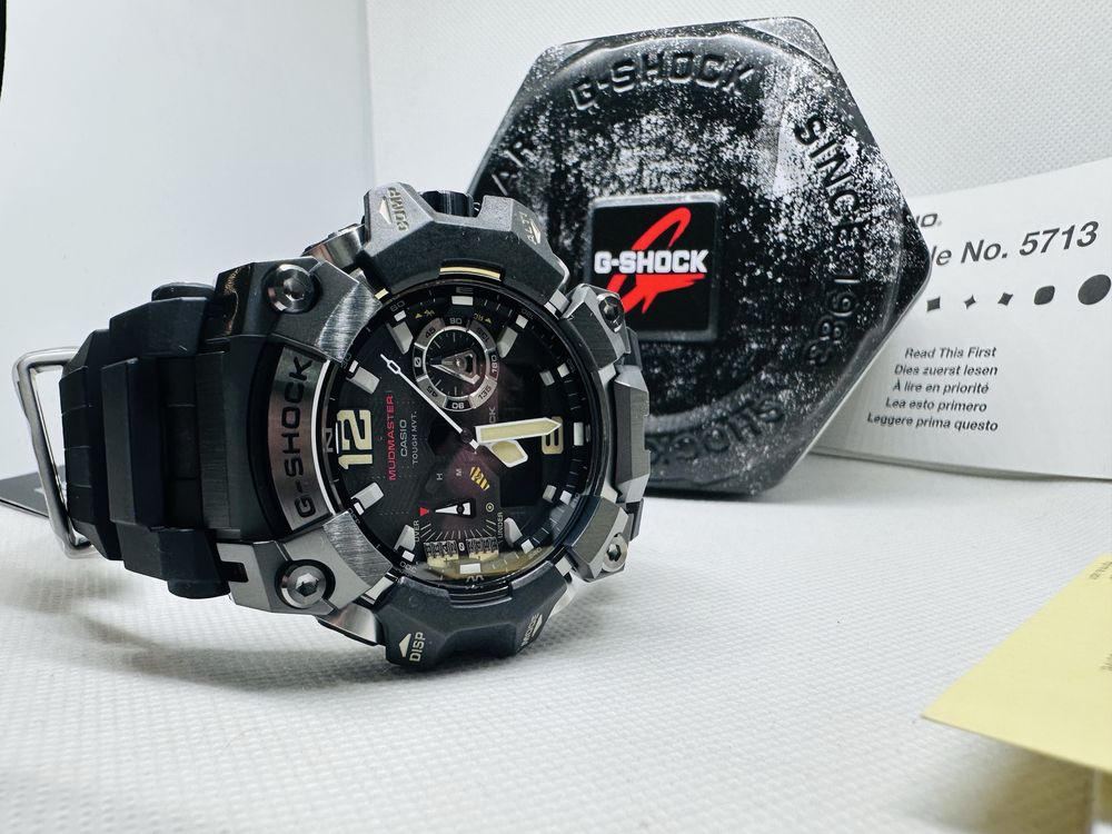 *Чисто Нов* Casio G-Shock GWG-B1000-1AЕR Mudmaster *Triple Black*