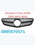 Предна решетка за Мерцедес Mercedes Ц клас C Class W204 S204 (07-14)