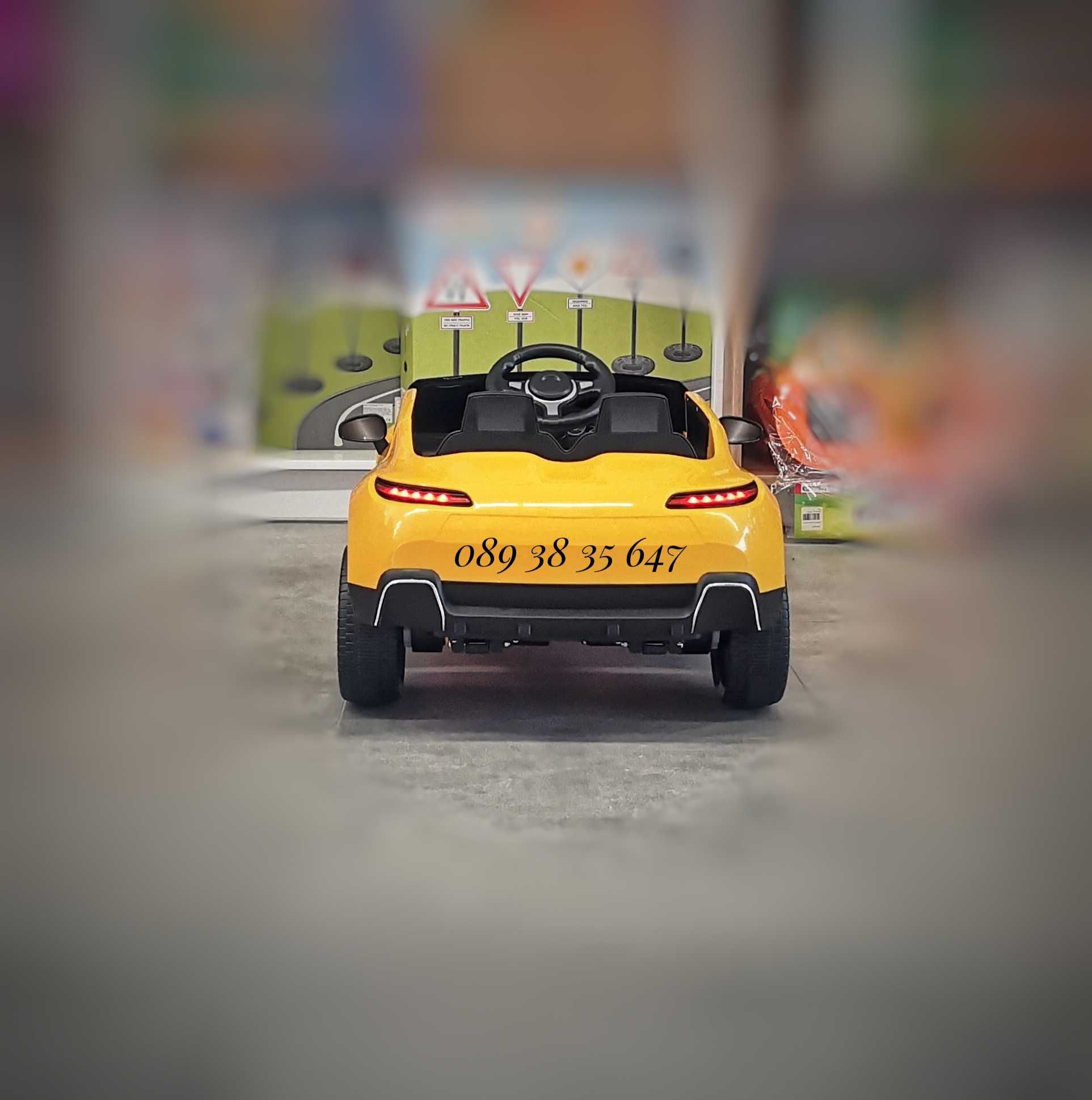 ПРОМОЦИЯ!НОВО!Акумулаторна кола DAKOTA YELLOW с 12V батерия,Bluetooth