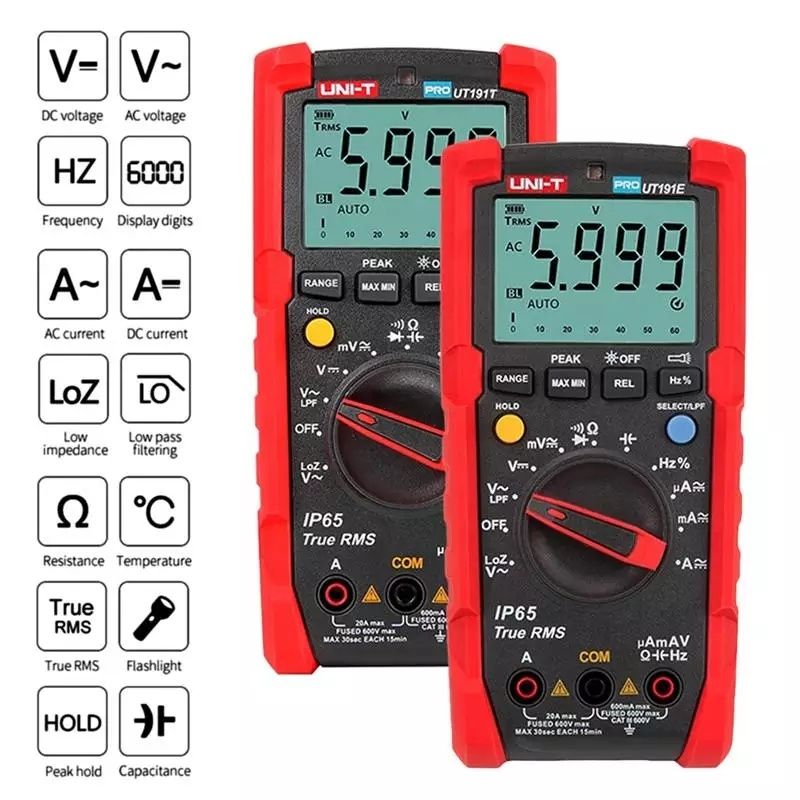 Тестер UNI-T UT191E, Multimeter UT191E