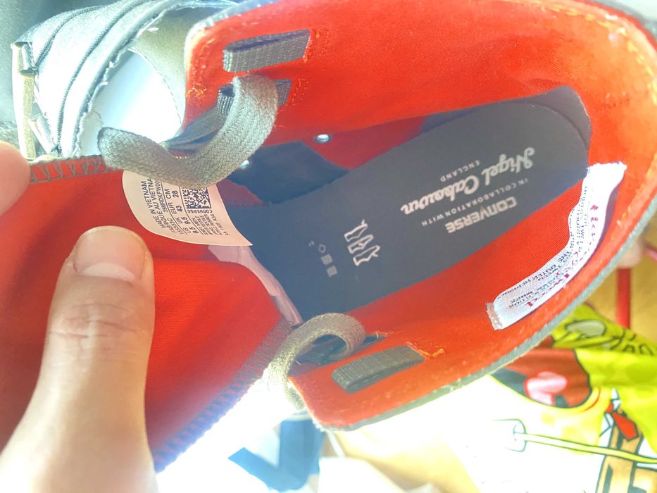 Converse x Nigel Cabourn marimea 43 noi - editie limitata Harris Tweed