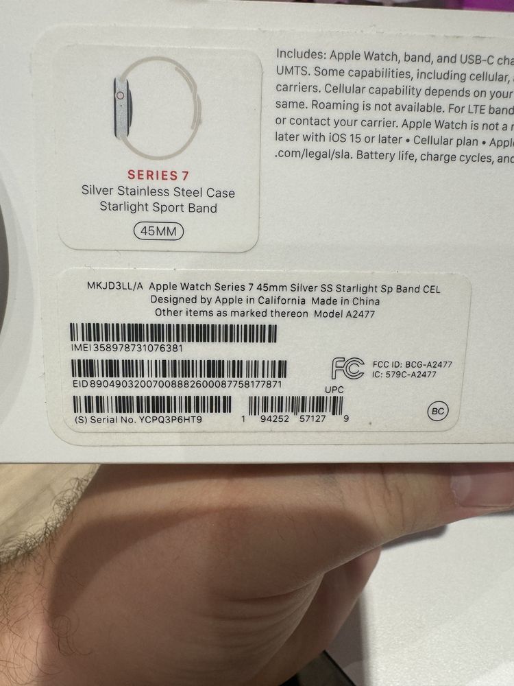 Apple Watch Series 7 Stainless Steel