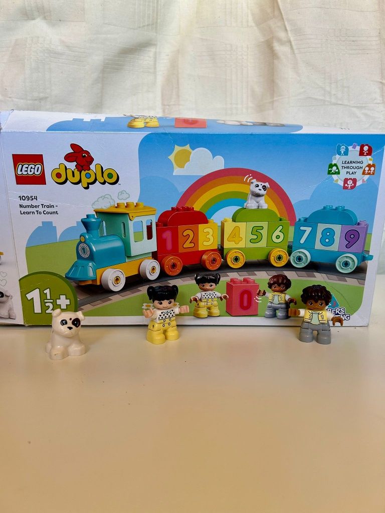 Влакче с числа Lego duplo