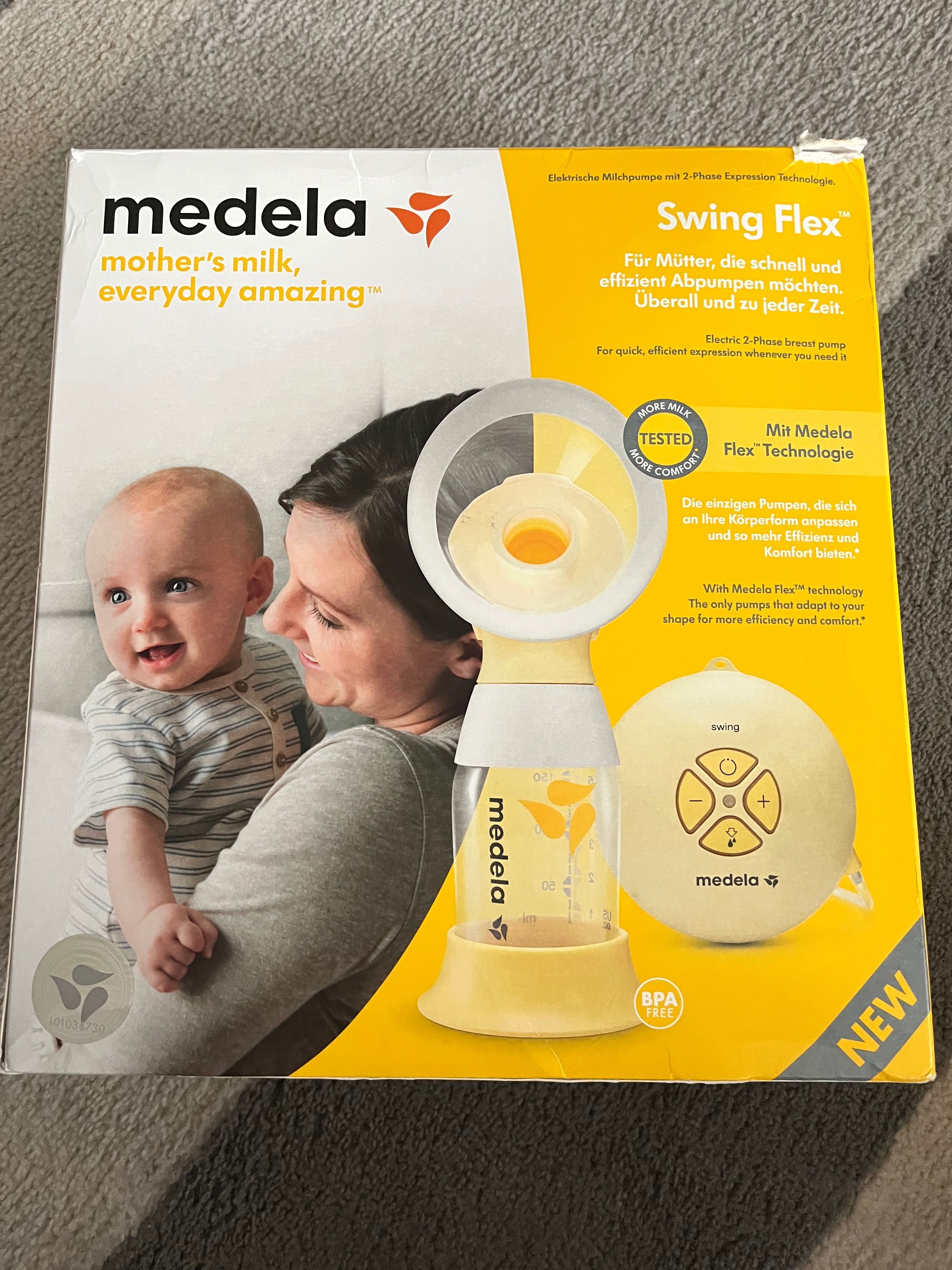 Двуфазна електрическа помпа за кърма Medela Swing Flex