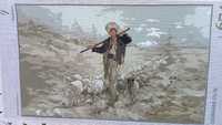 Goblen dupa un tablou celebru al lui Nicolae Grigorescu