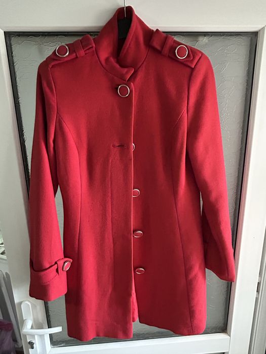 Palton rosu dama