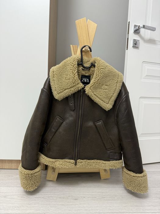 Дубленка Zara, размер S.