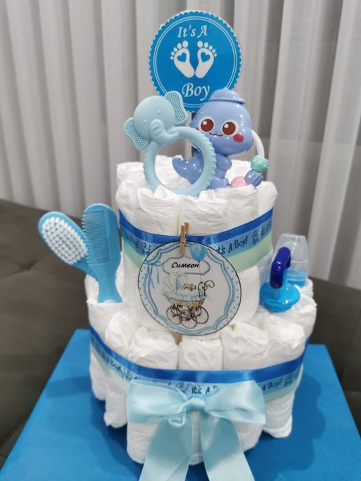 Торта от памперси