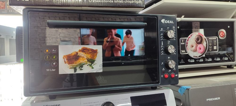 Духовка печка идеал