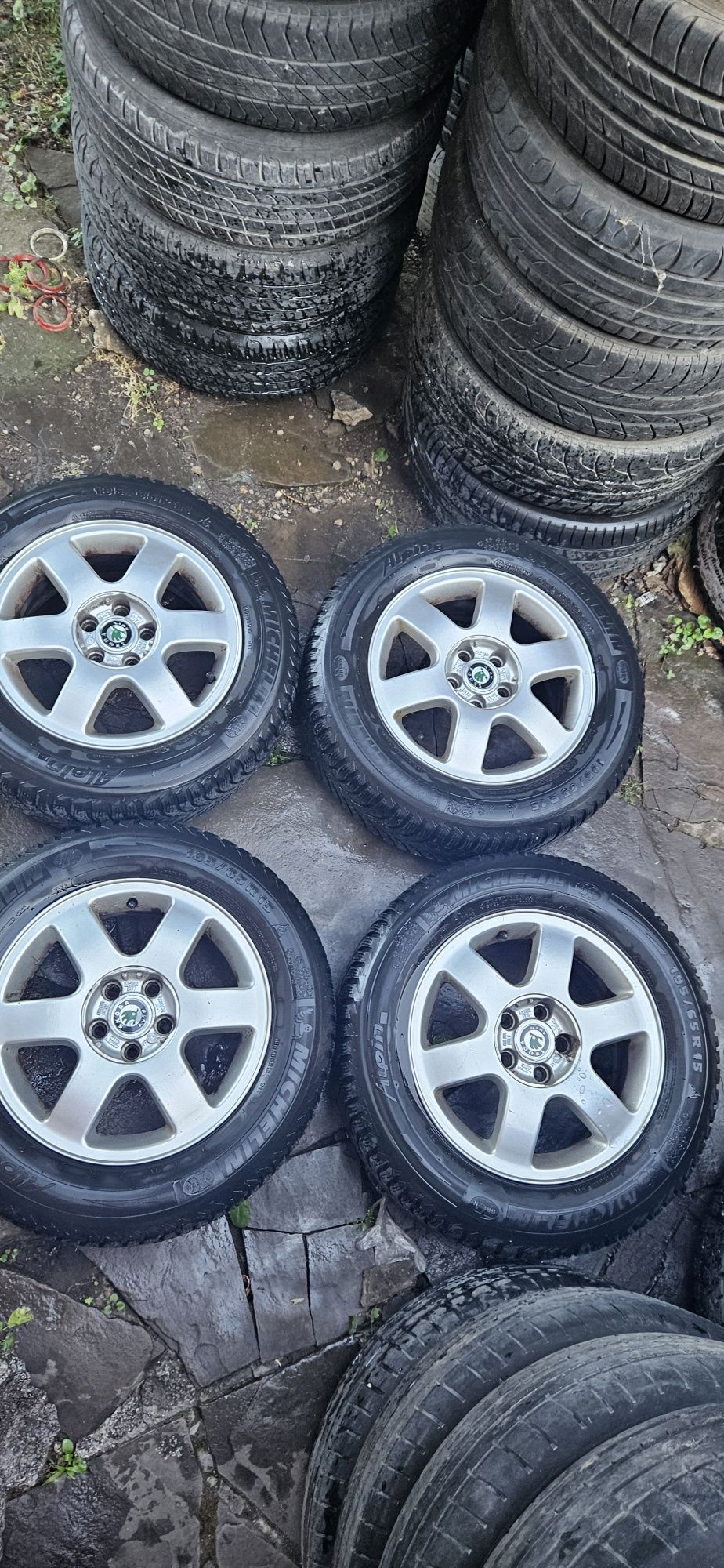 5/100/15 skoda rapid skoda Fabia 15 цола джанти за Шкода Рапид и Фабия