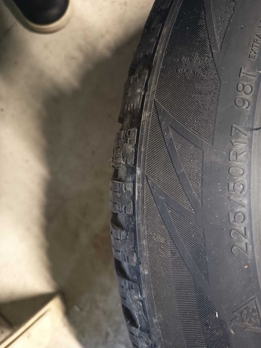 Джанти за Ауди 17 цола със зимни гуми 225/50R17