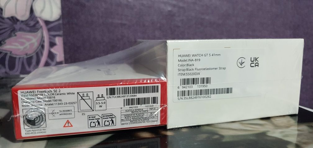 Huawei watch 5 41mm + freebuds se 2