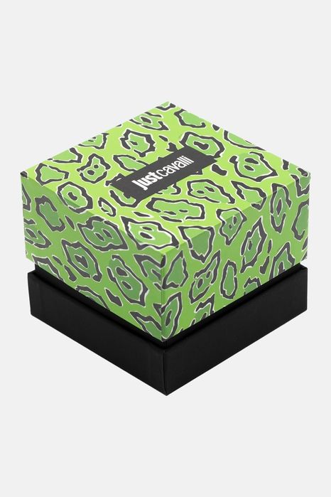 Ceas JUST CAVALLI BoxSet Crystals Gold Stainless Steel Bracelet