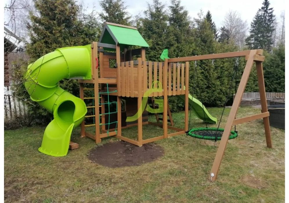 Разные виды детских игровых площадок