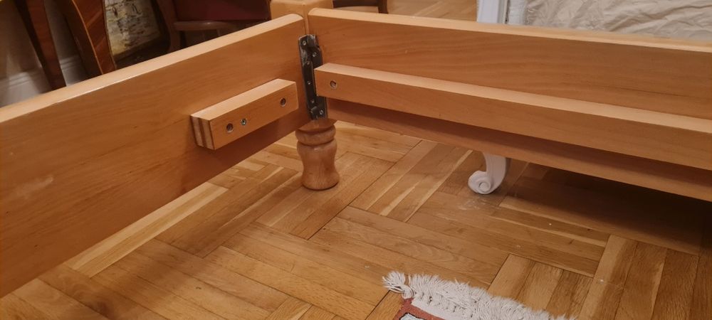 Масивно буково легло за матрак 114-190