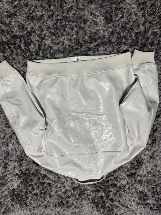 Jacheta piele supreme x nike